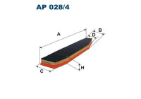 Air filter AP 028/4 Filtron