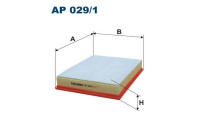 Air filter AP 029/1 Filtron
