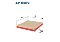 Air filter AP 030/2 Filtron