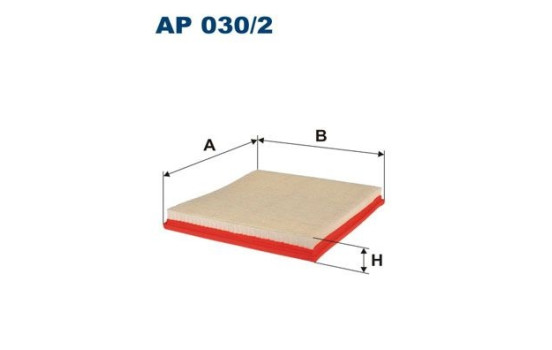Air filter AP 030/2 Filtron