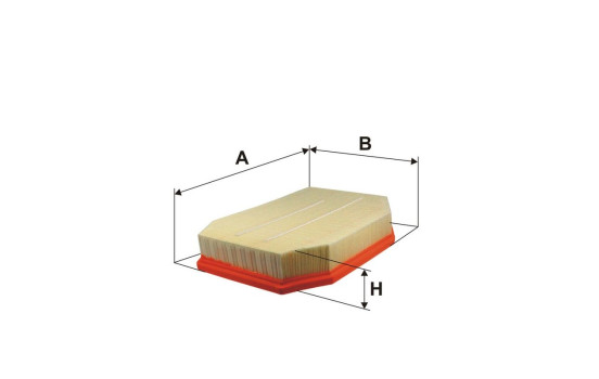 Air filter AP 032/6 Filtron, Image 2