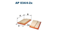 Air filter AP 034/4-2x Filtron