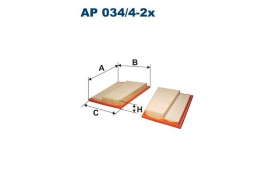 Air filter AP 034/4-2x Filtron