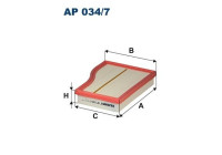 Air filter AP 034/7 Filtron