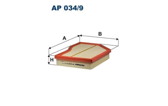 Air filter AP 034/9 Filtron