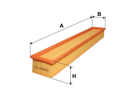 Air filter AP 035/2 Filtron