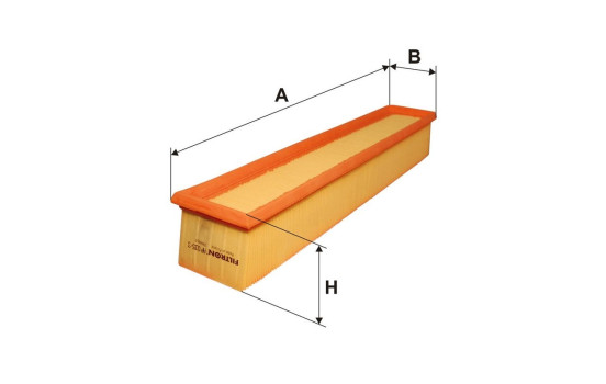 Air filter AP 035/3 Filtron, Image 2