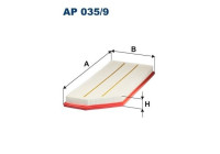 Air filter AP 035/9 Filtron