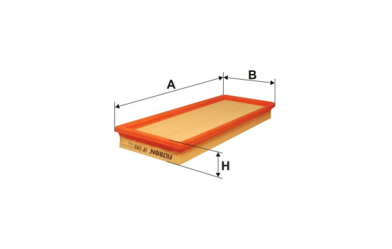Air filter AP 049 Filtron, Image 2
