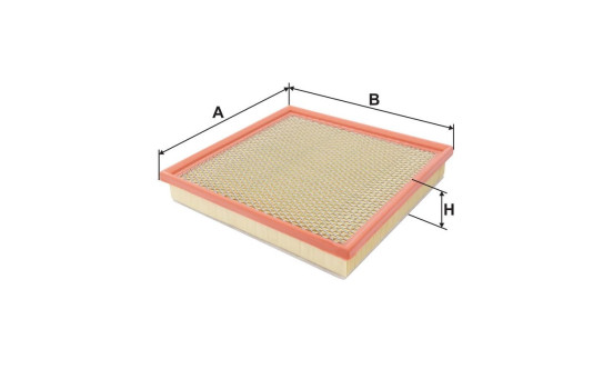 Air filter AP 051/9 Filtron, Image 2