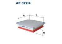Air filter AP 072/4 Filtron