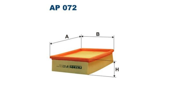Air filter AP 072 Filtron