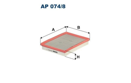 Air filter AP 074/8 Filtron