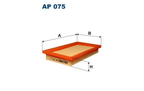 Air filter AP 075 Filtron
