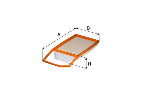 Air filter AP 078/4 Filtron, Image 2