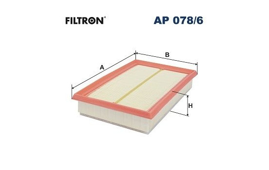 Air filter AP 078/6 Filtron