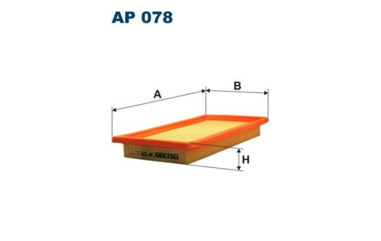 Air filter AP 078 Filtron