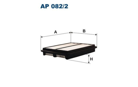 Air filter AP 082/2 Filtron