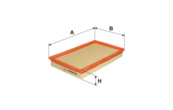 Air filter AP 089 Filtron, Image 2