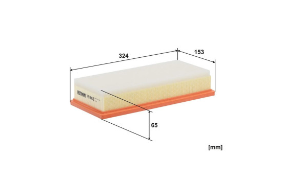 Air filter AP 090/1 Filtron, Image 3