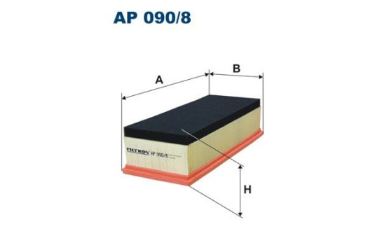 Air filter AP 090/8 Filtron