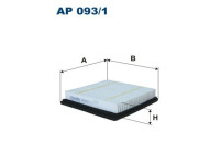 Air filter AP 093/1 Filtron