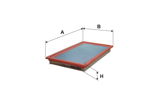 Air filter AP 093/3 Filtron, Image 2