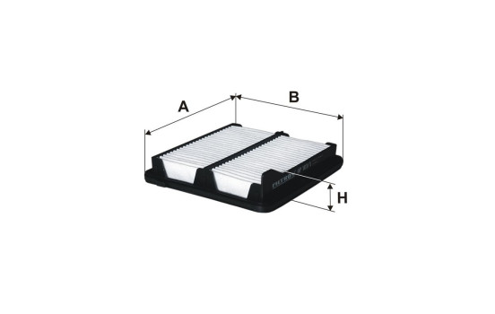 Air filter AP 103/1 Filtron, Image 2