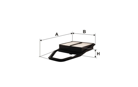 Air filter AP 104/3 Filtron, Image 2