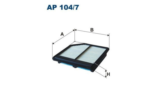 Air filter AP 104/7 Filtron