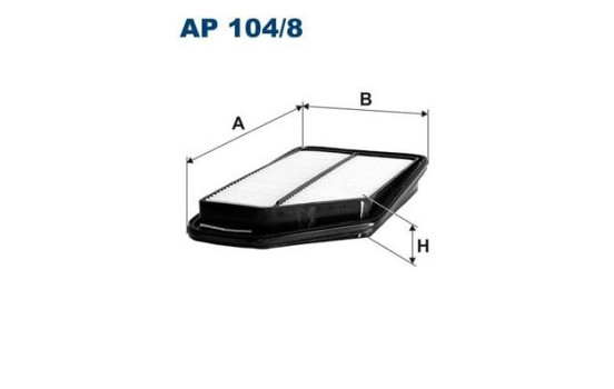Air filter AP 104/8 Filtron