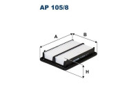 Air filter AP 105/8 Filtron