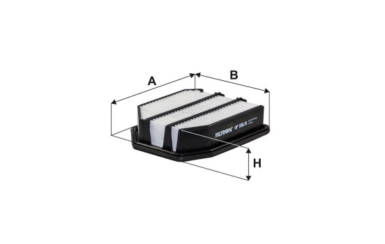 Air filter AP 106/8 Filtron, Image 2