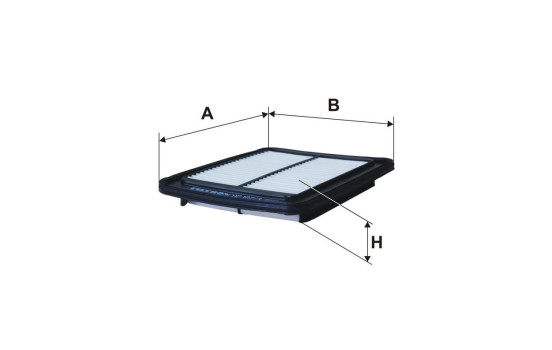 Air filter AP 107/3 Filtron, Image 2