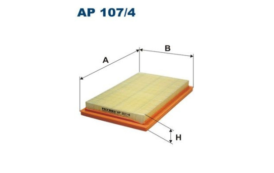 Air filter AP 107/4 Filtron