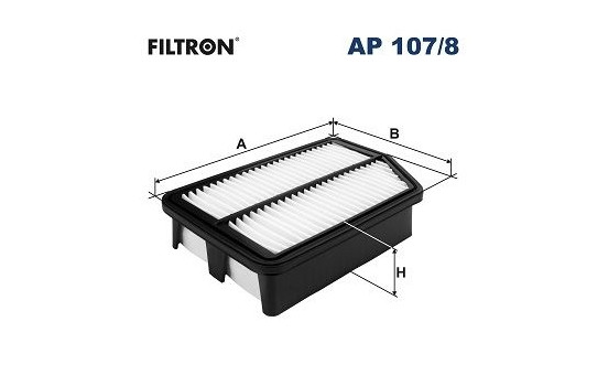 Air filter AP 107/8 Filtron