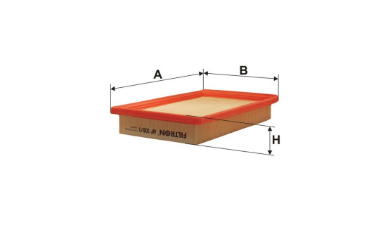 Air filter AP 108/1 Filtron, Image 2