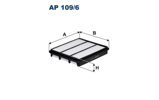 Air filter AP 109/6 Filtron