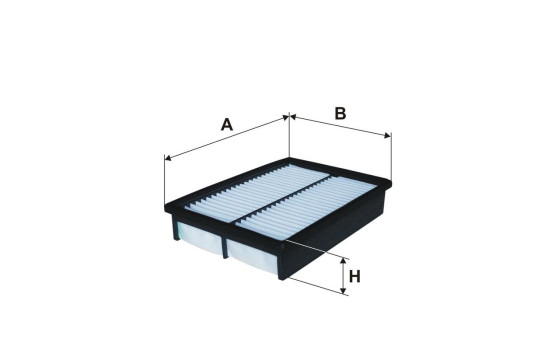 Air filter AP 113/2 Filtron, Image 2