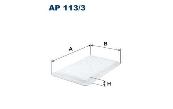 Air filter AP 113/3 Filtron