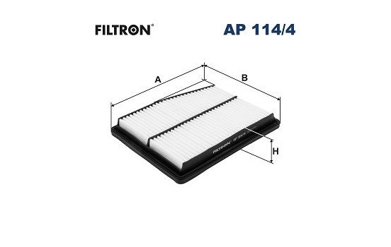 Air filter AP 114/4 Filtron