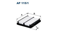Air filter AP 115/1 Filtron