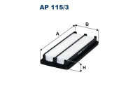 Air filter AP 115/3 Filtron