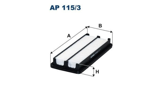 Air filter AP 115/3 Filtron