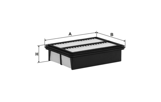 Air filter AP 115/6 Filtron, Image 2
