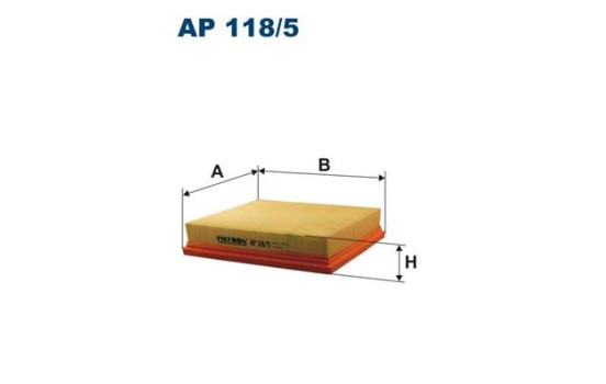 Air filter AP 118/5 Filtron