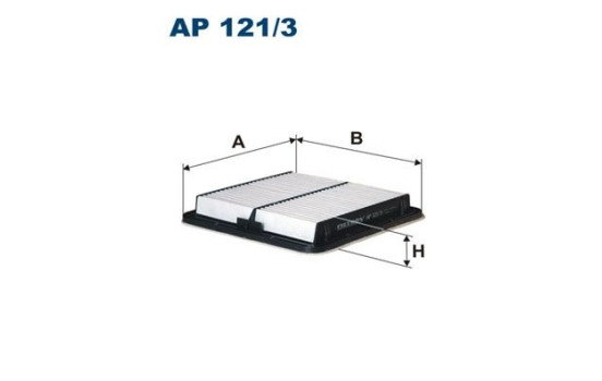 Air filter AP 121/3 Filtron