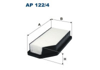 Air filter AP 122/4 Filtron