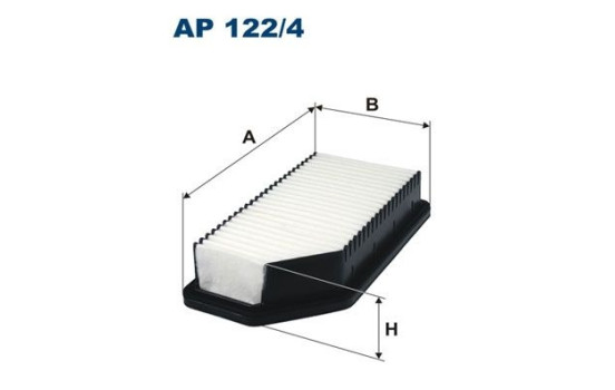 Air filter AP 122/4 Filtron