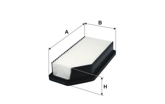 Air filter AP 122/4 Filtron, Image 2